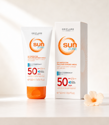 ضد آفتاب صورت Sun Zone SPF50 اوریفلیم