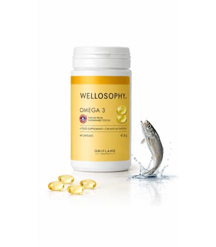 مکمل Wellosophy Omega 3 اوریفلیم