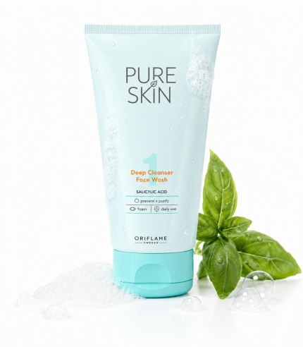 ژل شستشوی سالیسیلیک اسید Pure Skin اوریفلیم